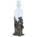 亞諾弗系列_鳶尾花朵雕花酒瓶( y14938立體雕塑.擺飾>器皿、花器系列)